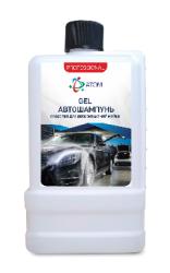 Автошампунь гель 1л.
