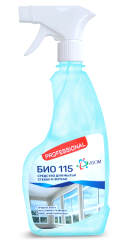 БИО 115 Средство для мытья стекол 0,6л